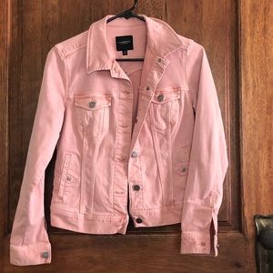 Liverpool Los Angeles pink jean jacket size XS